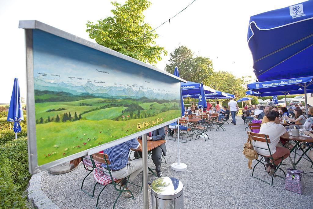 Die Post Landgasthof Aufkirchen Berg am Starnberger See Eksteriør billede