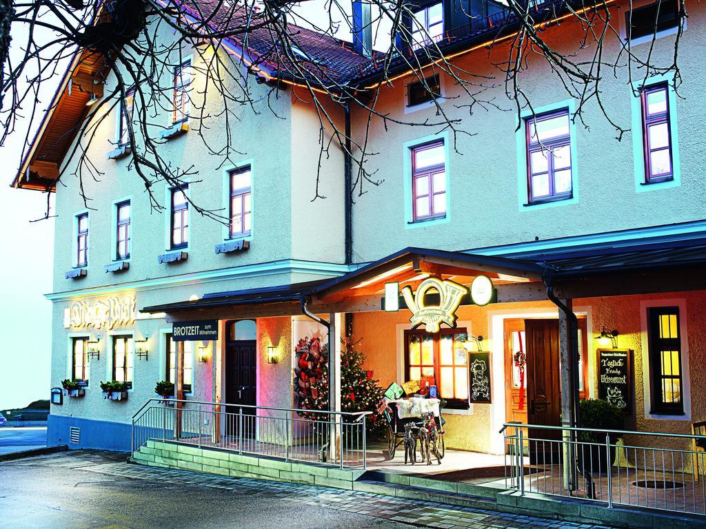 Die Post Landgasthof Aufkirchen Berg am Starnberger See Eksteriør billede